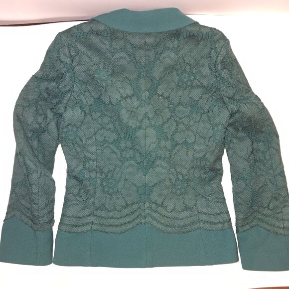 Love Made Love Girls Green Lace Jacket - Picture 5 of 8